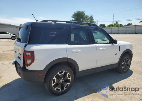 2023 Ford Bronco Sport Outer Banks z USA, uszkodzony, nr VIN 3FMCR9C69PRE31871